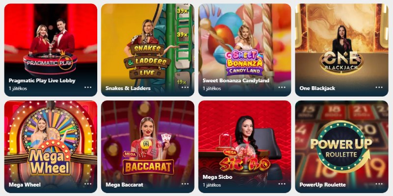 BoaBet Casino élő játékok