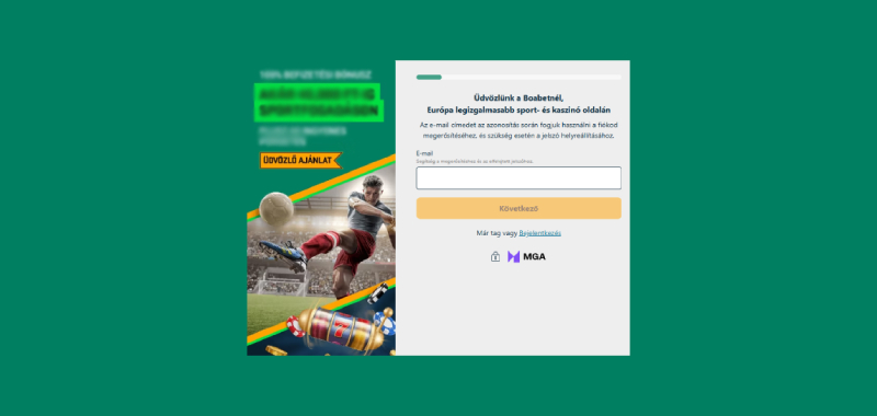 Boabet póker regisztráció